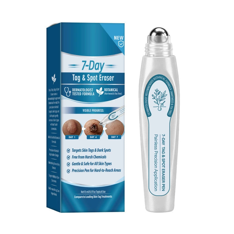 15 ml Tag and Spot Eraser rollerball pen and packaging