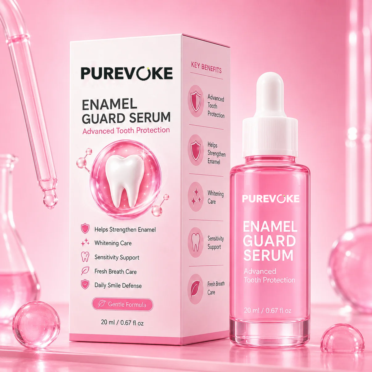 Purevoke Enamel Support Toothpaste Serum